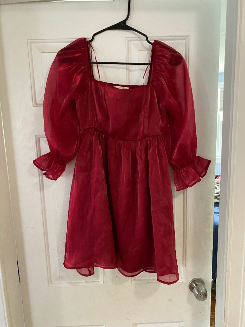 Thirty/Thirty Shimmery Red Dress Size S